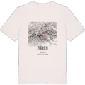 Zürich karta t-shirt