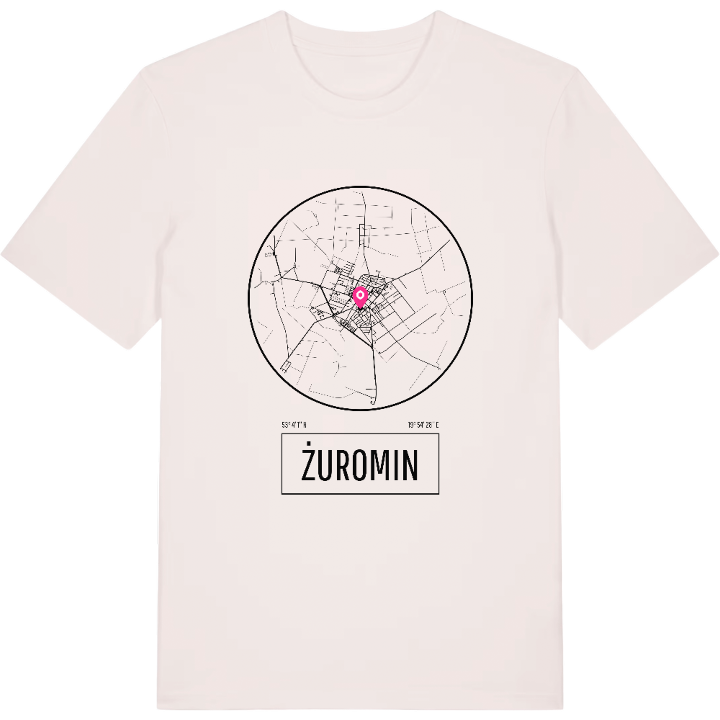 Żuromin t-shirt – t-shirt från PinShirt