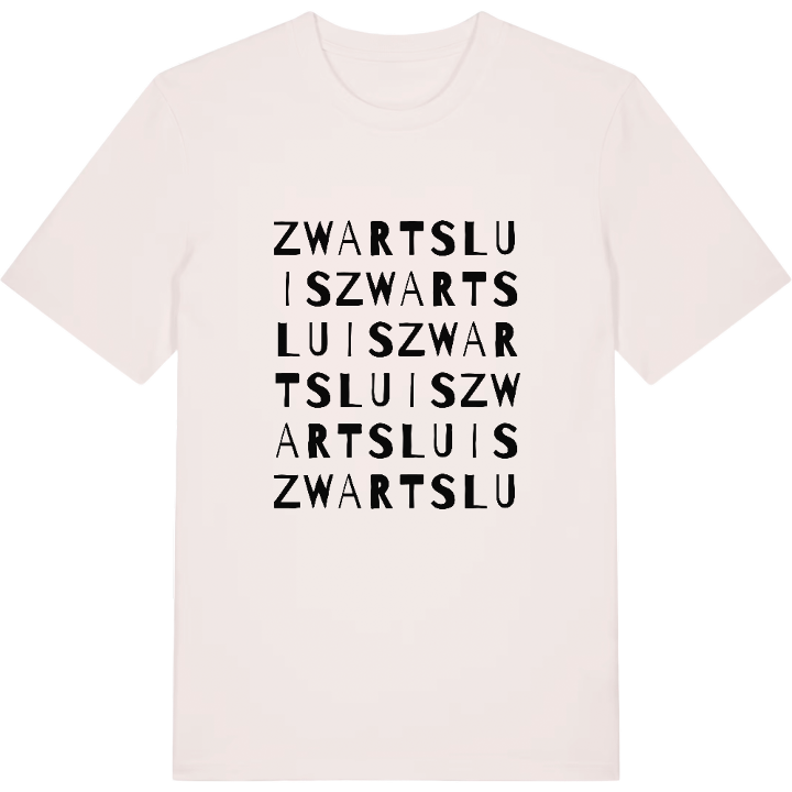 Zwartsluis ordlek t-shirt – t-shirt från PinShirt
