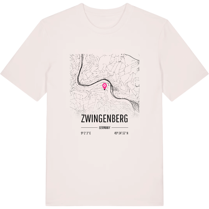 Zwingenberg karta t-shirt – t-shirt från PinShirt