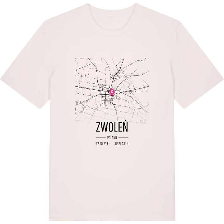 Zwoleń karta t-shirt – t-shirt från PinShirt