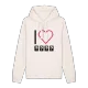 Jag älskar ქედა hoodie stort tryck
