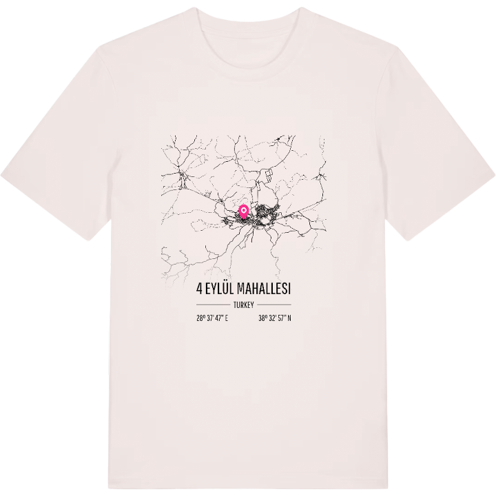 4 Eylül Mahallesi karta t-shirt – t-shirt från PinShirt