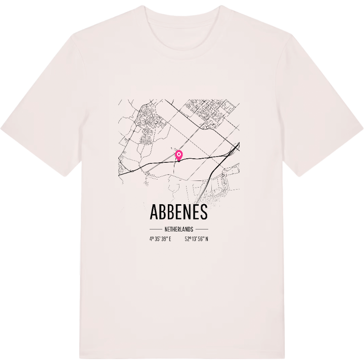 Abbenes karta t-shirt – t-shirt från PinShirt