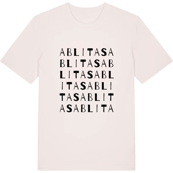 Ablitas ordlek t-shirt – t-shirt från PinShirt