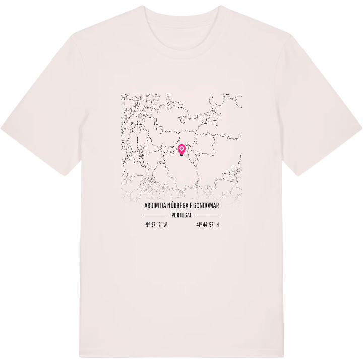 Aboim da Nóbrega e Gondomar karta t-shirt – t-shirt från PinShirt