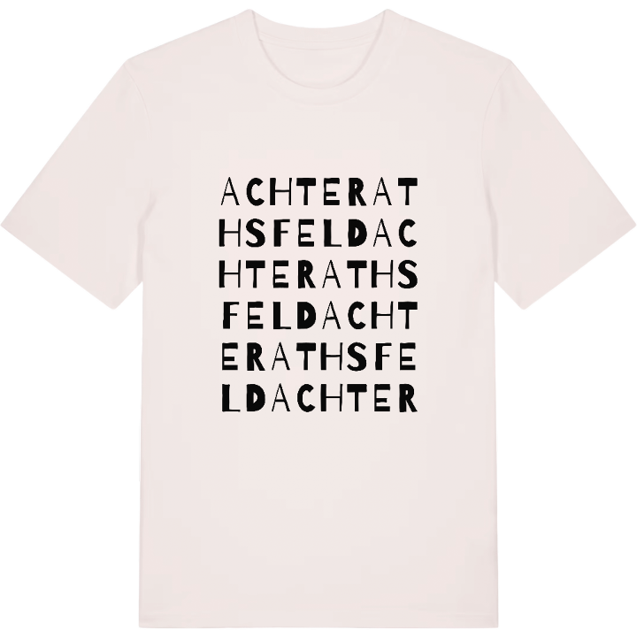Achterathsfeld ordlek t-shirt – t-shirt från PinShirt