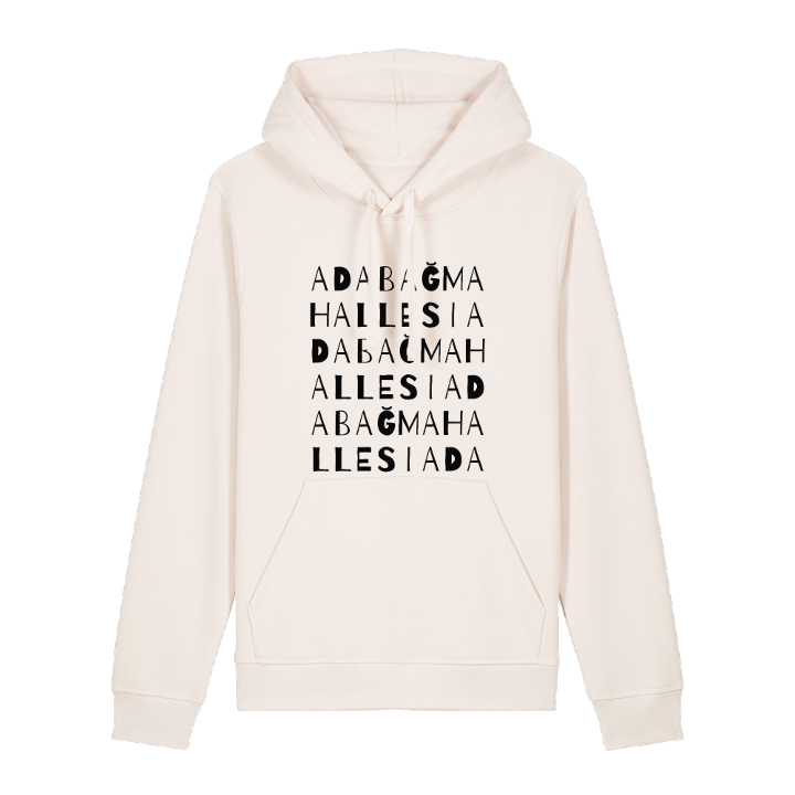 Adabağ Mahallesi ordlek hoodie – hoodie från PinShirt