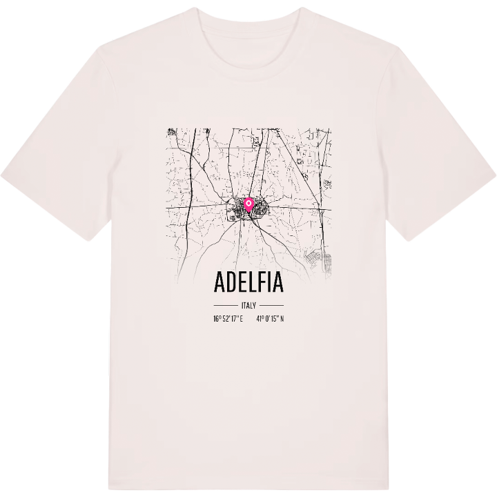 Adelfia karta t-shirt – t-shirt från PinShirt