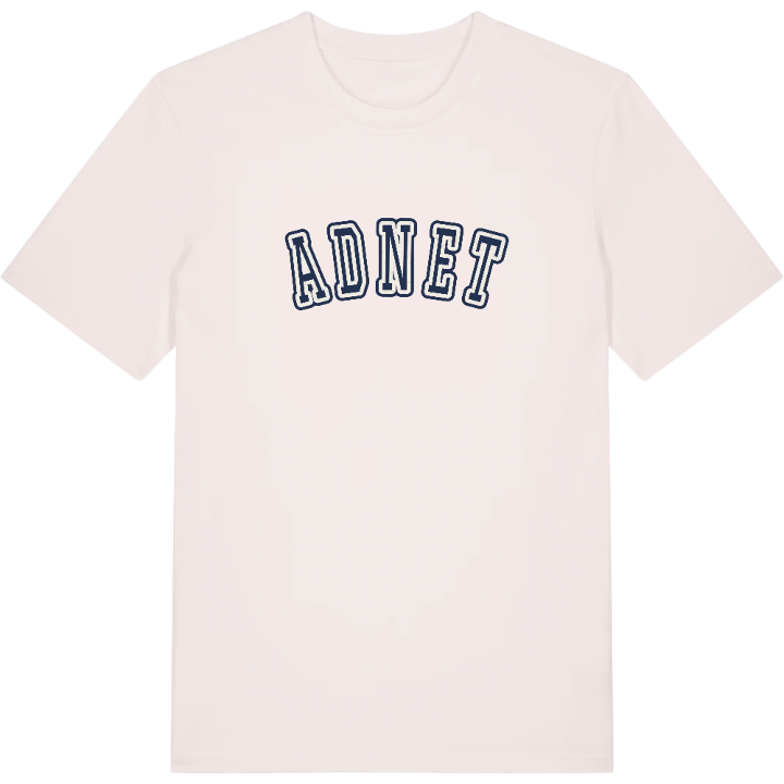 Adnet college t-shirt – t-shirt från PinShirt