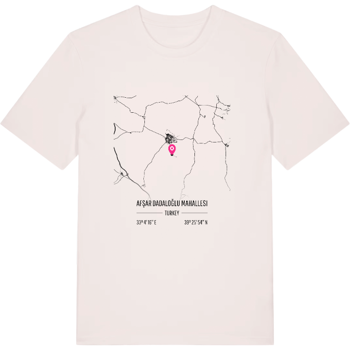Afşar Dadaloğlu Mahallesi karta t-shirt – t-shirt från PinShirt