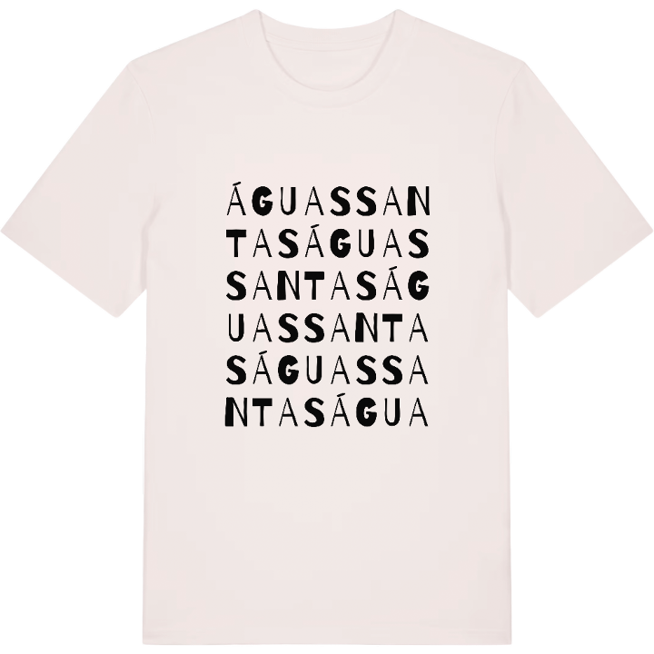 Águas Santas ordlek t-shirt – t-shirt från PinShirt