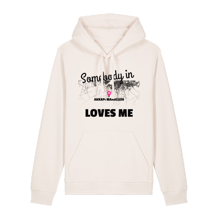 Någon i Akkapı Mahallesi älskar mig hoodie – hoodie från PinShirt