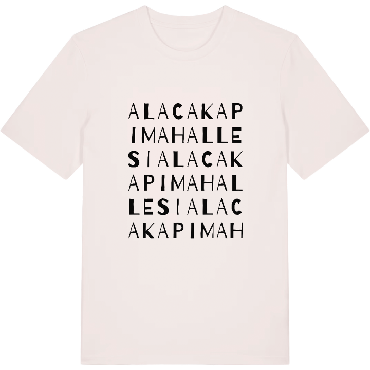 Alacakapı Mahallesi ordlek t-shirt – t-shirt från PinShirt