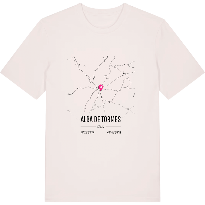 Alba de Tormes karta t-shirt – t-shirt från PinShirt