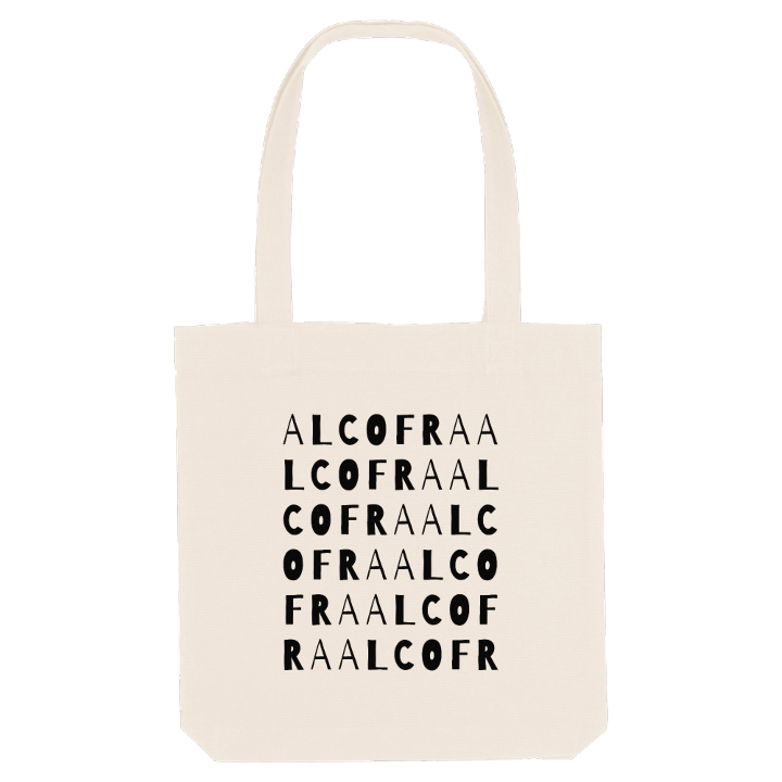 Alcofra ordlek tygkasse – tygkasse från PinShirt