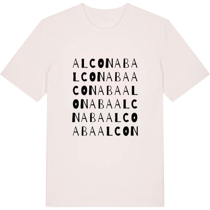 Alconaba ordlek t-shirt – t-shirt från PinShirt