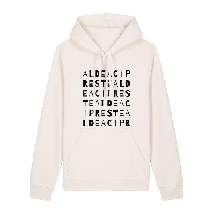Aldeacipreste ordlek hoodie – hoodie från PinShirt
