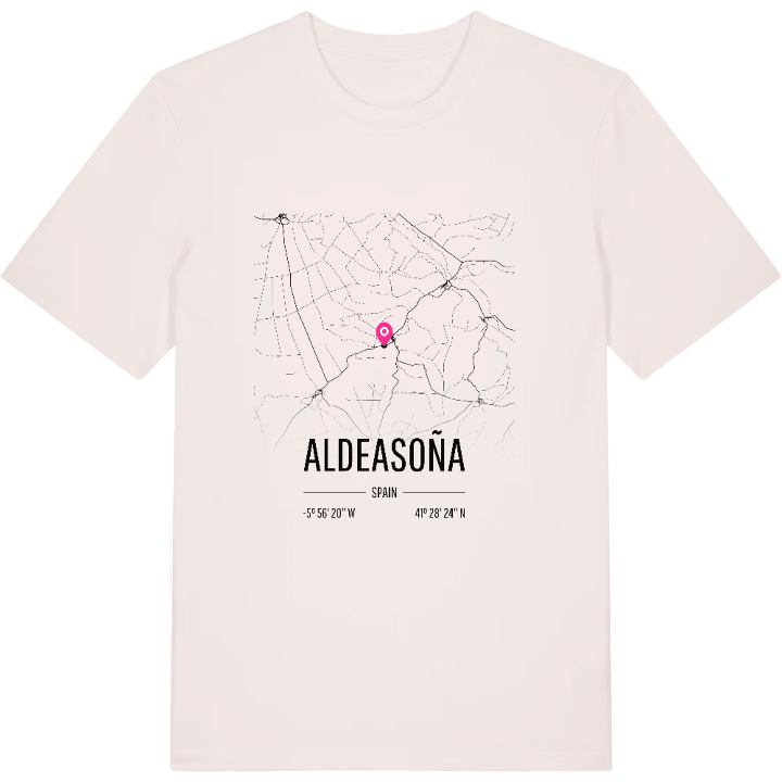 Aldeasoña karta t-shirt – t-shirt från PinShirt