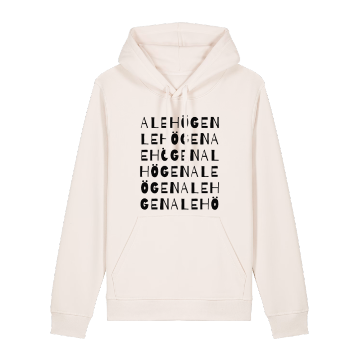 Alehögen ordlek hoodie – hoodie från PinShirt