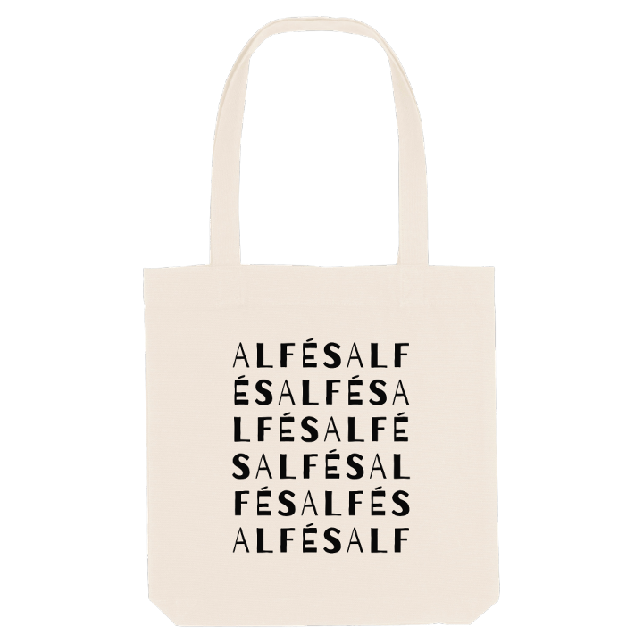 Alfés ordlek tygkasse – tygkasse från PinShirt