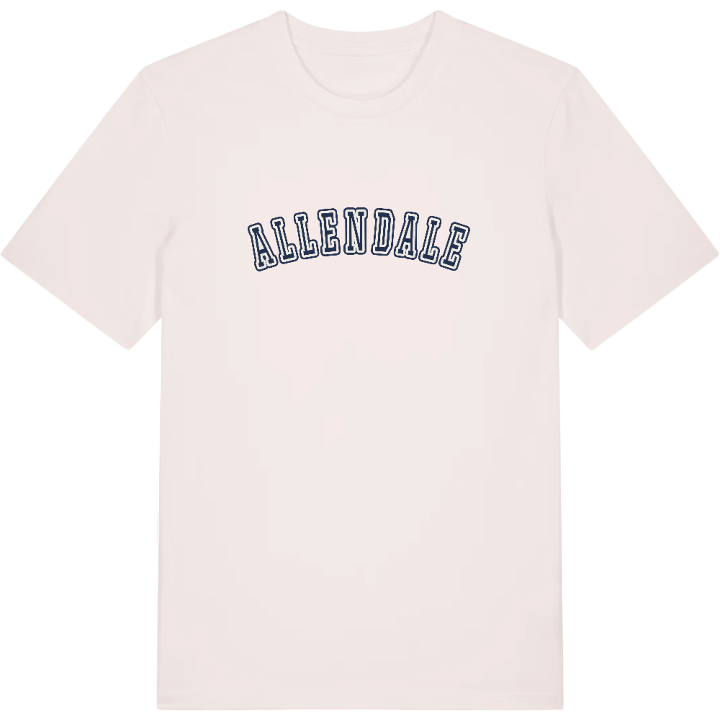Allendale college t-shirt – t-shirt från PinShirt