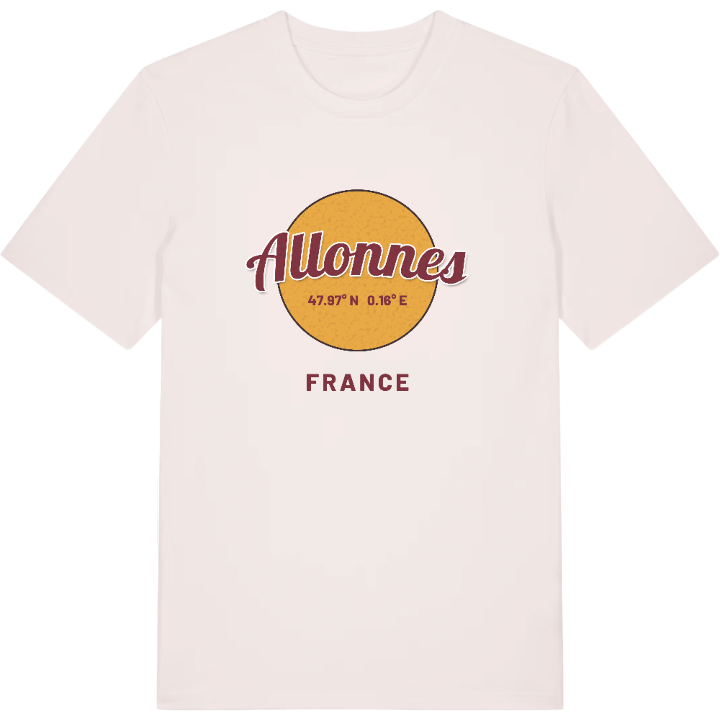 Allonnes cirkel t-shirt – t-shirt från PinShirt