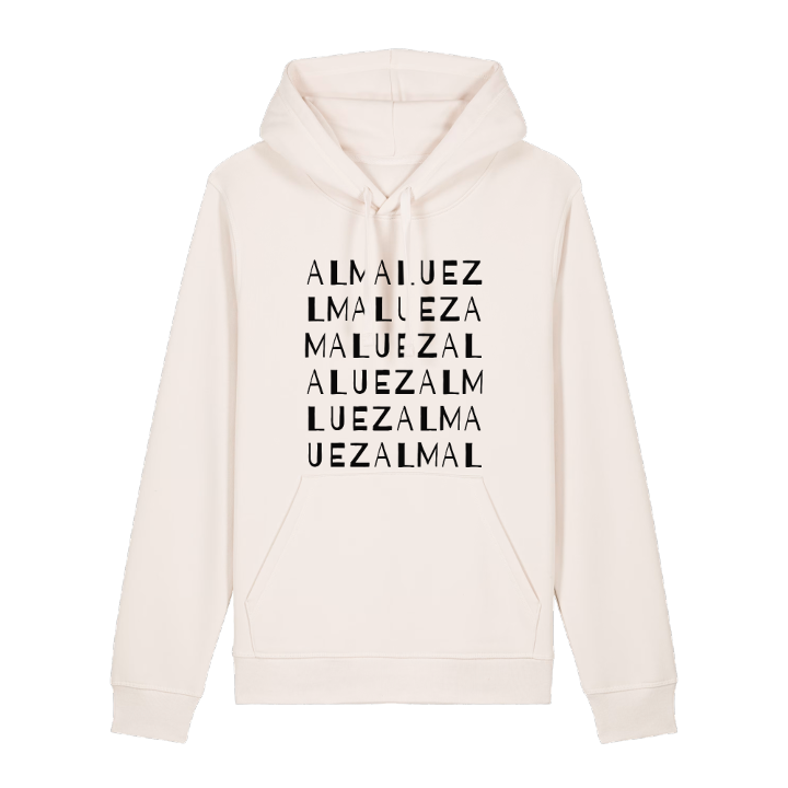 Almaluez ordlek hoodie – hoodie från PinShirt