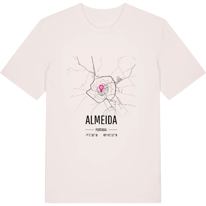Almeida karta t-shirt – t-shirt från PinShirt