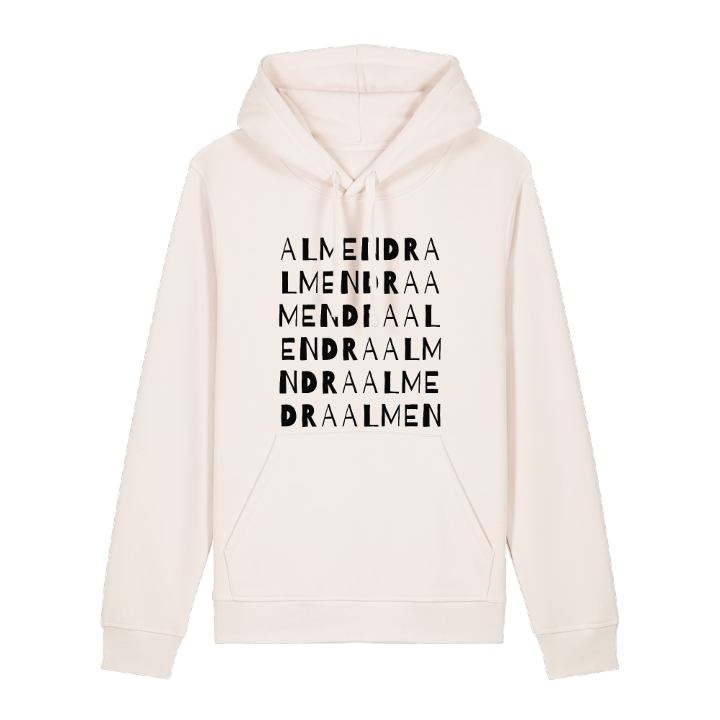 Almendra ordlek hoodie – hoodie från PinShirt
