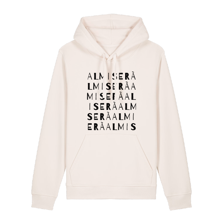 Almiserà ordlek hoodie – hoodie från PinShirt
