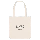 Almvik i Sverige tygkasse