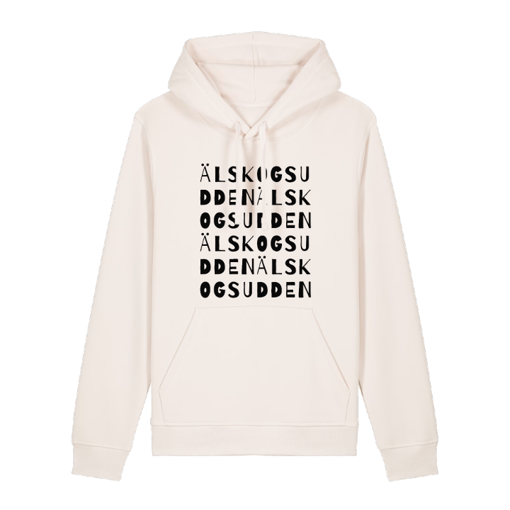 Älskogsudden ordlek hoodie – hoodie från PinShirt
