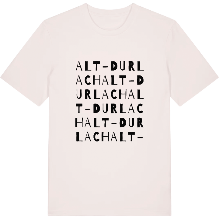 Alt-Durlach ordlek t-shirt – t-shirt från PinShirt
