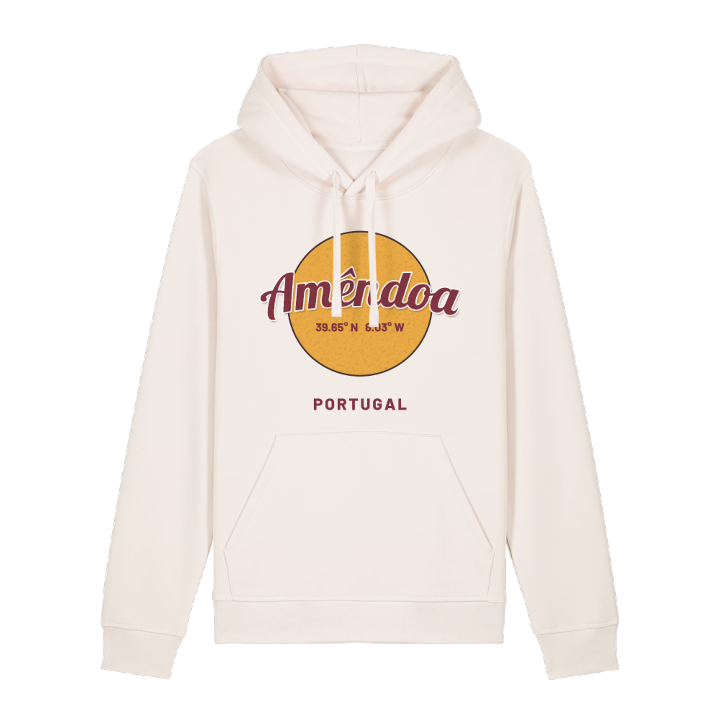 Amêndoa cirkel hoodie – hoodie från PinShirt