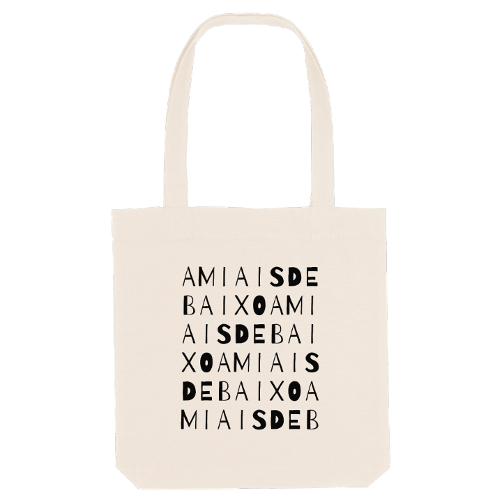 Amiais de Baixo ordlek tygkasse – tygkasse från PinShirt
