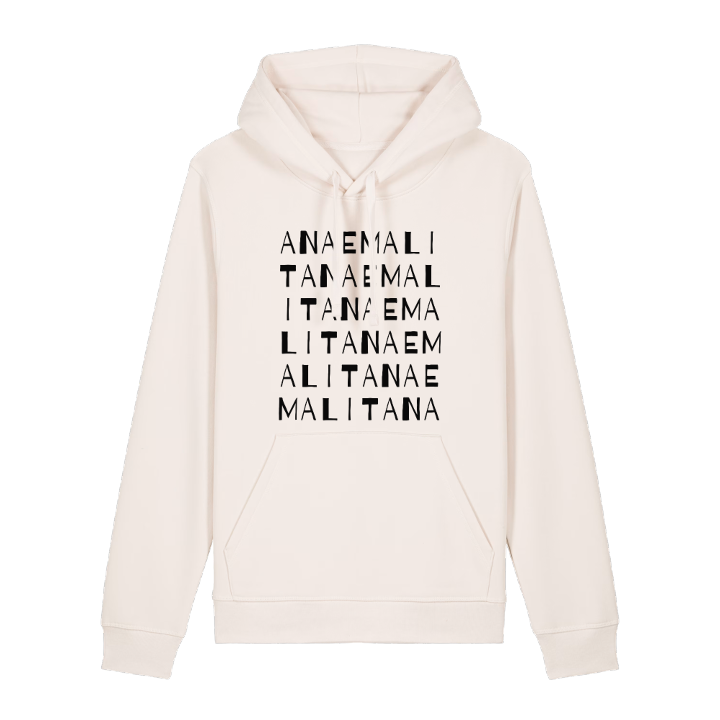 Ana e Malit ordlek hoodie – hoodie från PinShirt