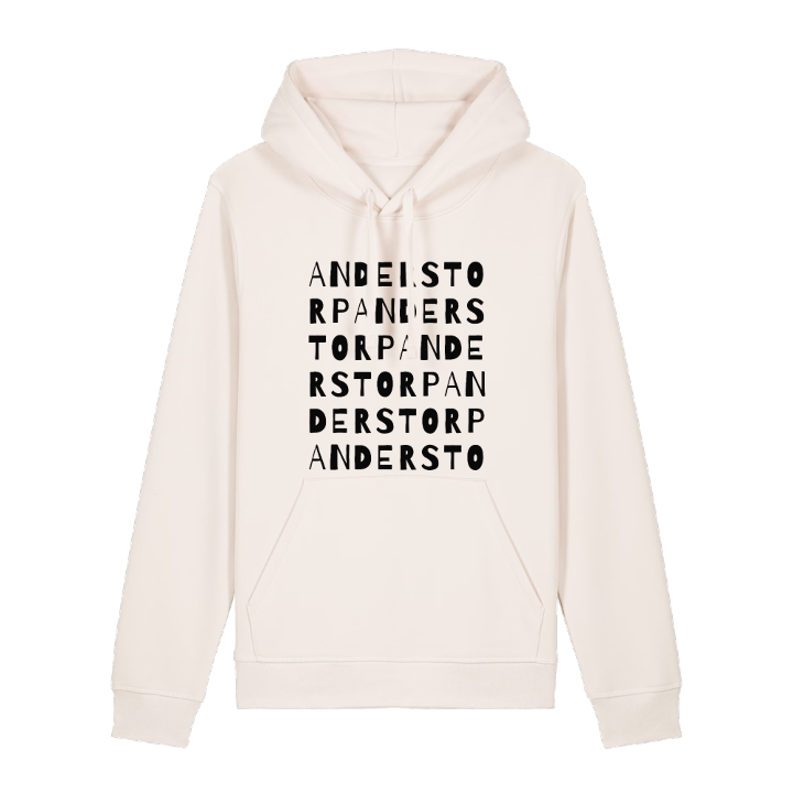 Anderstorp ordlek hoodie – hoodie från PinShirt