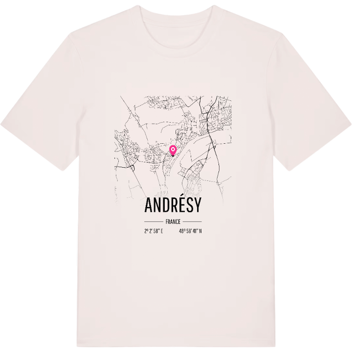 Andrésy karta t-shirt – t-shirt från PinShirt