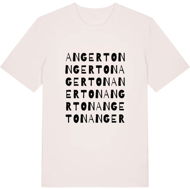 Angerton ordlek t-shirt – t-shirt från PinShirt