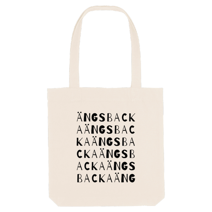 Ängsbacka ordlek tygkasse – tygkasse från PinShirt