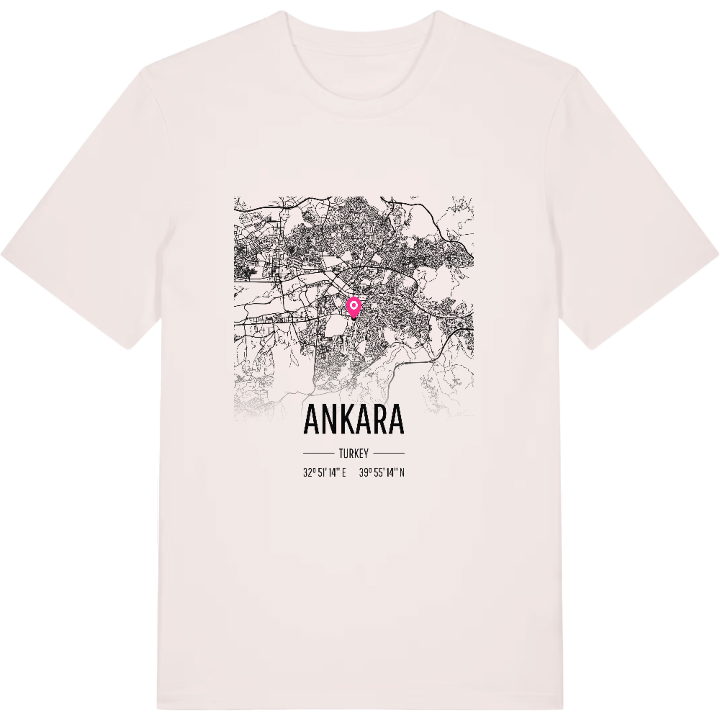 Ankara karta t-shirt – t-shirt från PinShirt
