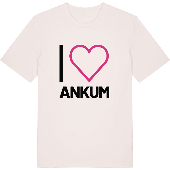 Jag älskar Ankum t-shirt stort tryck – t-shirt från PinShirt