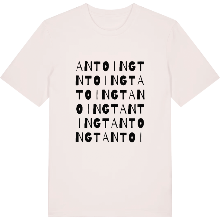 Antoingt ordlek t-shirt – t-shirt från PinShirt