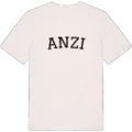 Anzi böjd t-shirt