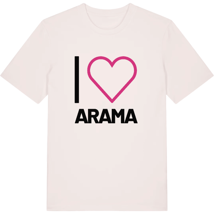 Jag älskar Arama t-shirt stort tryck – t-shirt från PinShirt