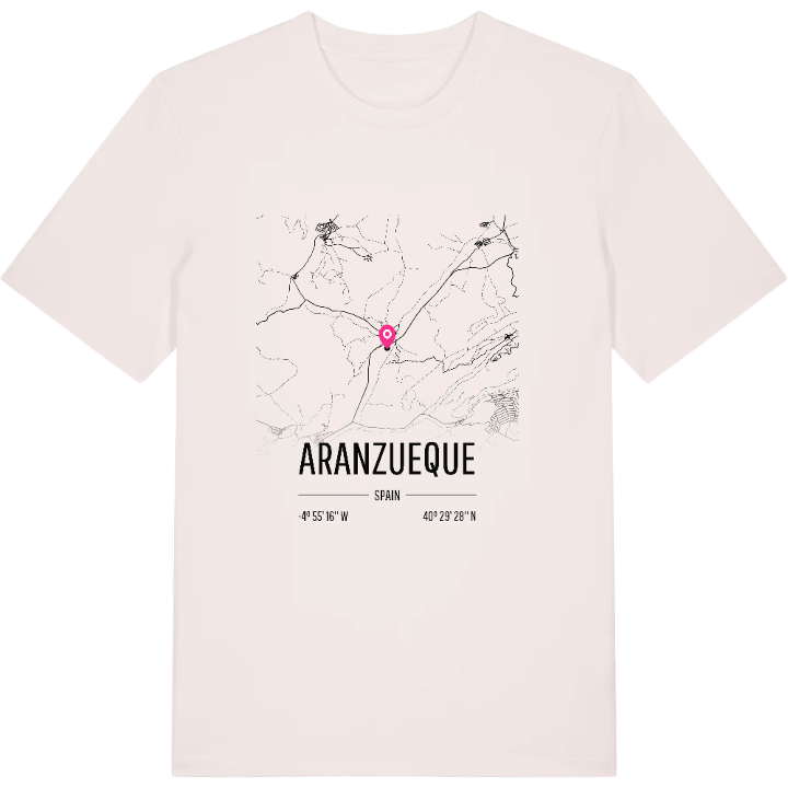 Aranzueque karta t-shirt – t-shirt från PinShirt