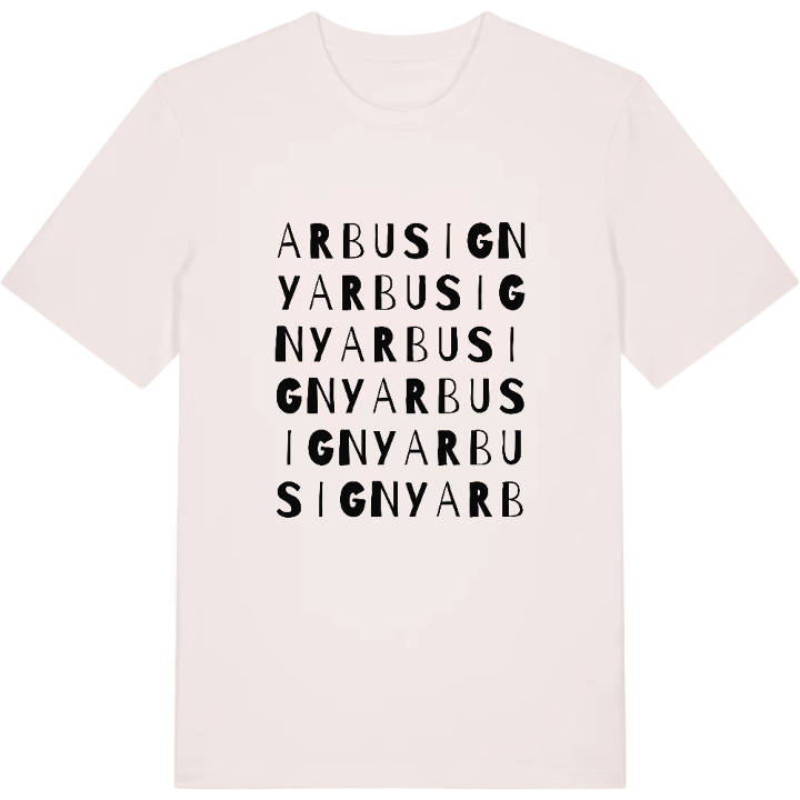 Arbusigny ordlek t-shirt – t-shirt från PinShirt
