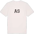 As böjd t-shirt
