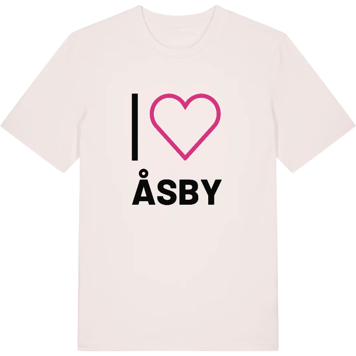 Jag älskar Åsby t-shirt stort tryck – t-shirt från PinShirt